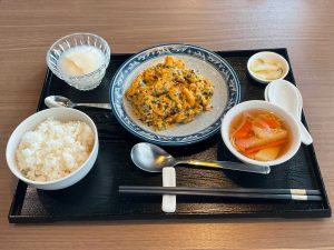 投稿についてもっと詳しく 2022年3月の月替わりランチ『ニラ玉(韭菜炒蛋)』