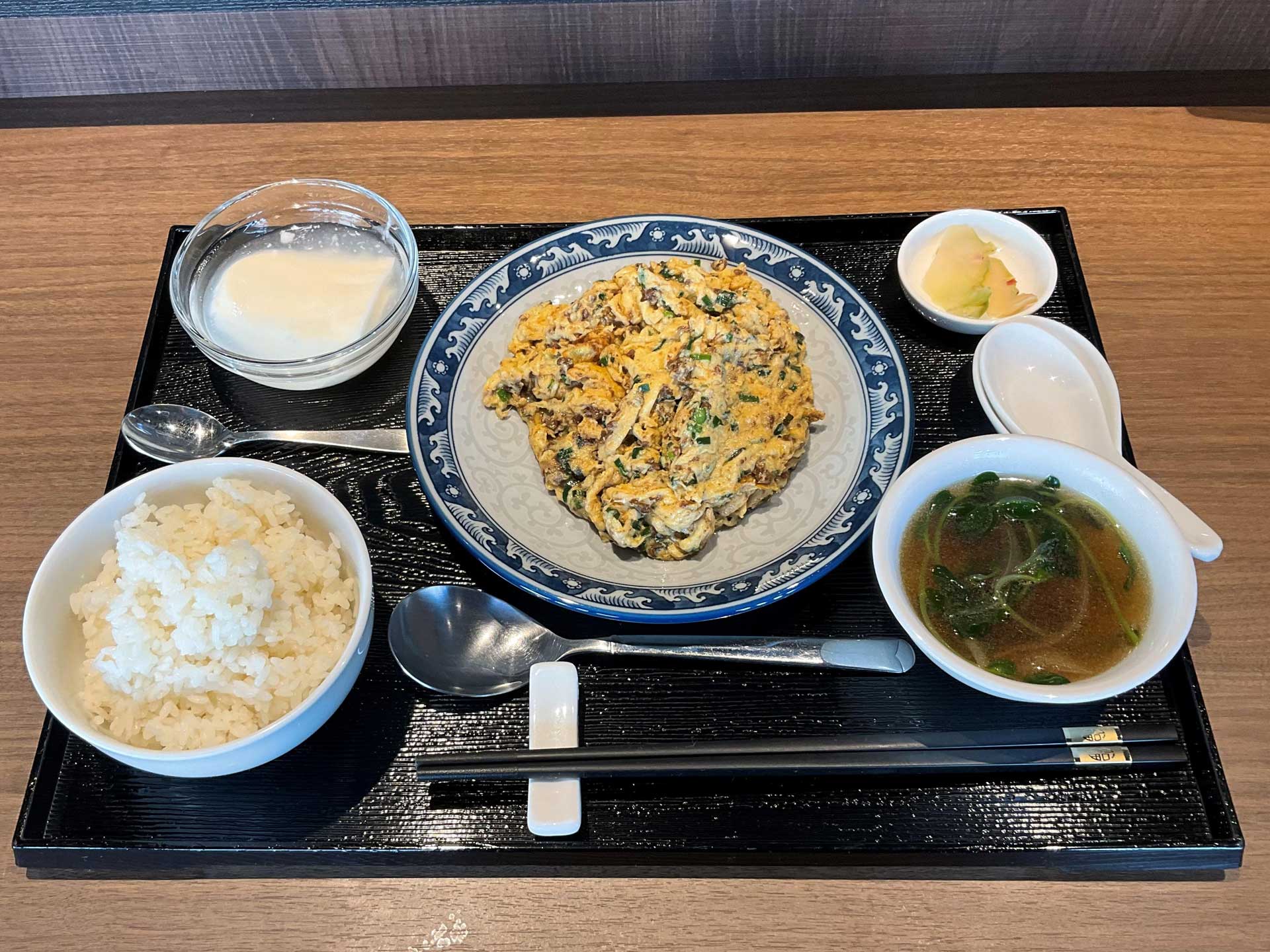 投稿についてもっと詳しく 2023年3月の月替わりランチ『韭菜炒蛋(ニラ玉)』